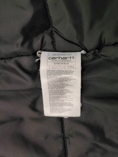 Carhartt Nylon Padded Winter Parka Jacket Mens Small