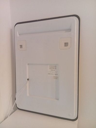 Quality COOKE&LEWIS Wall mirror with Led light