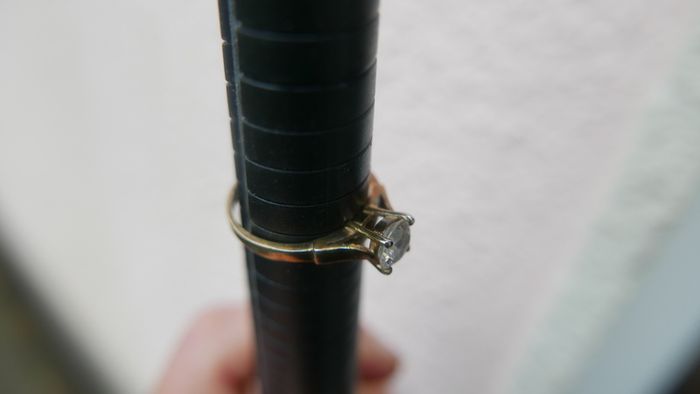 Vintage Sterling Silver 925 gold plated Ring 2,2g