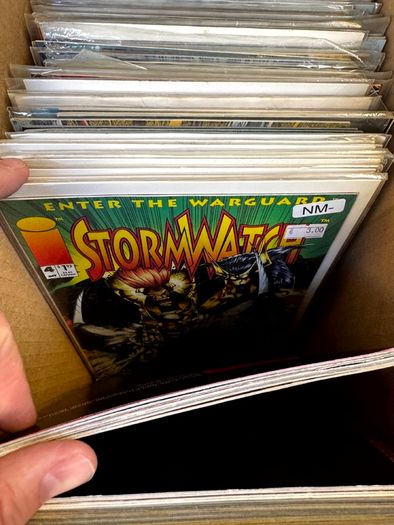 Image & Top Cow Long Comic Box w 320 comics for Sale