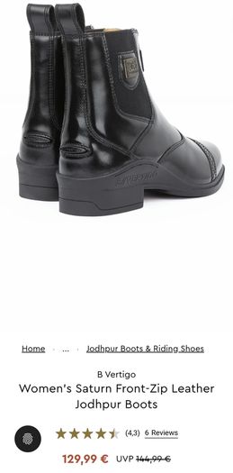 New equestrian jodpur boots size 5
