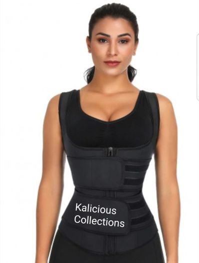 Latex Full Vest Waist Trainer-Kalicious Collections