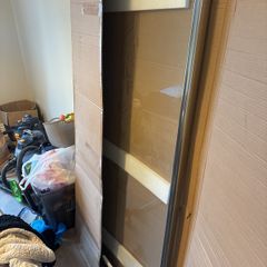 glass panel shower
