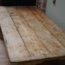 Antique Pine Country Farmhouse Table Image 3