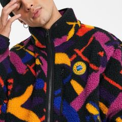Adidas Originals Wander Hour Full-zip Printed Fleece Jacket - Multi Call