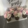 Faux wedding flowers with vases - spring floral bouquets Image 3