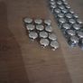 Polished chrome door knobs Image 2