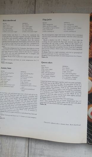 Vintage Cookbook : The St Michael All Colour Freezer Cookery Book Madeline Fraser 1976