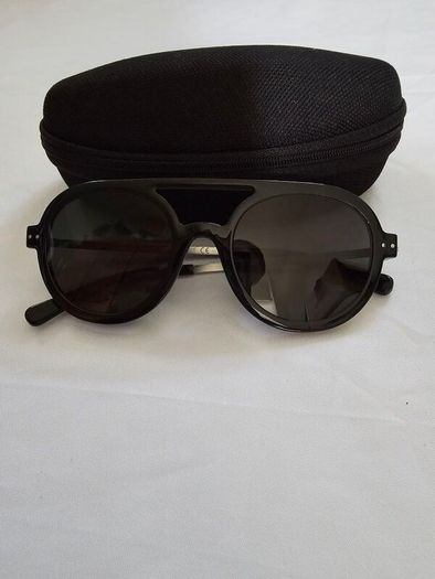 Michael Kors Black Aviator Sunglasses