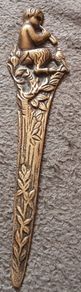 brass letter opener