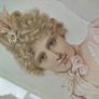 'Charming Kate' old framed print Image 9
