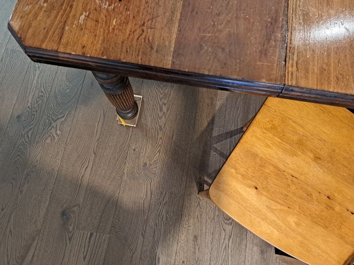 4 x Malaysian oak chairs