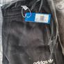 Adidas Spirit Basketball Cuffed fleece pants UK S, black, style GT2279 Image 4