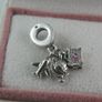 Pandora Aeroplane Suitcase Globe Charm Image 3