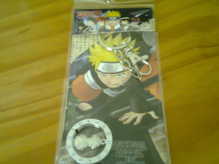 naruto necklace keyring x3