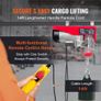 Electric Hoist, 598.7 kg Lifting Capacity, 1150W 220V Electric Steel Wire Winch with 427 cm Wired Remote Control, Image 3