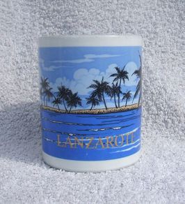 LANZAROTE holiday souvenir mug