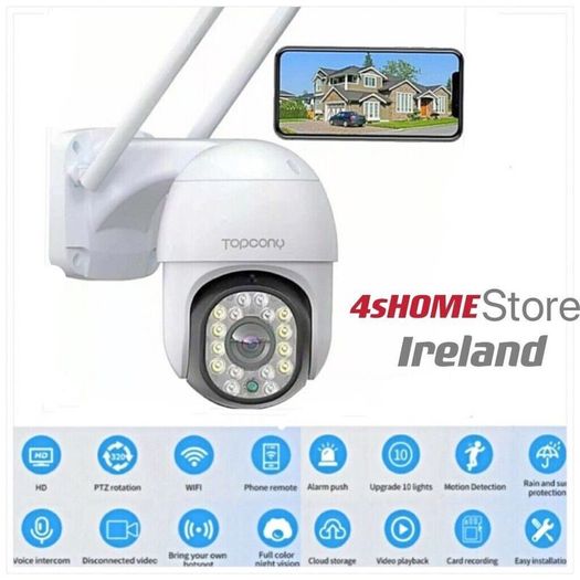 CCTV Camera Outdoor HD 4K 1080p PTZ IP Dome CCTV Surveillance WIFI Cameras