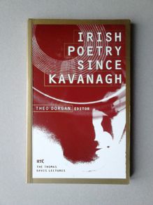 Irish poetry book signed by poet Theo Dorgan