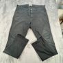 WRANGLER Larston Black Denim Mens Straight Jeans W36 L32 Image 2