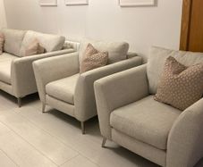 3 seater sofa and two armchairs