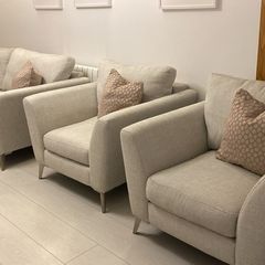 3 seater sofa and two armchairs