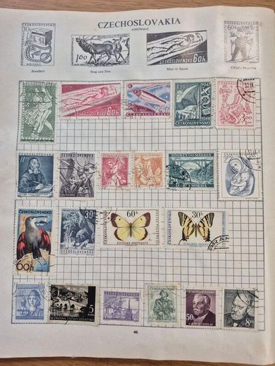 Stamps of the world stanley gibbson album