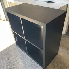 Ikea Kallax Black (Like New)