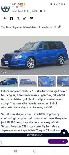 Subaru Forester 2004 Awd 2.0lt