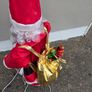 Santa on a ladder Image 4
