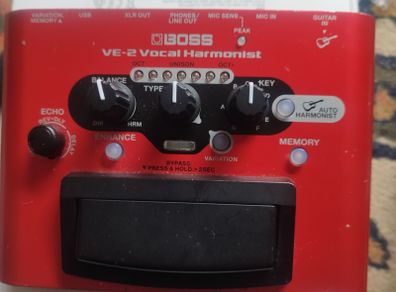 Boss VE 2 vocal harmoniser e120. Behringer fx600 multi FX e25  Shadow stompinBass with case e60  150 for the three