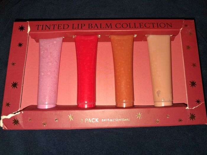 Brand New Tinted Lip Balm Collection x4 Pack - RRP - 15.99