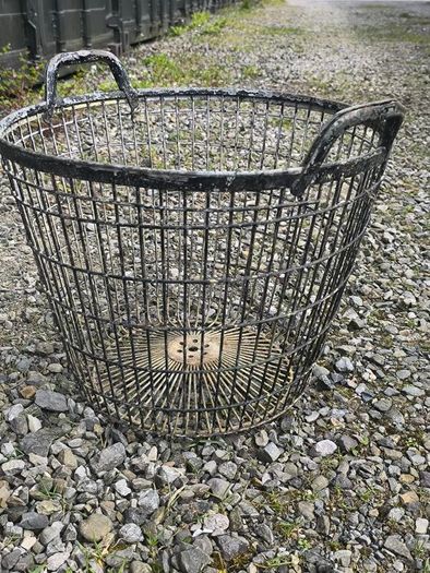 1940s industrial basket