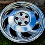 R17 5x120/4x100 Chevrolet Corvette C4 Sawblade alloy wheels with new tyres and adaptors Image 4