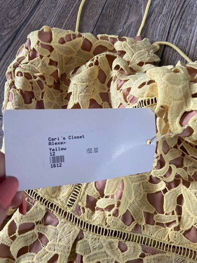 BNWT Cari's Closet Dress