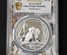 Silver Panda. First Day of Issue 2026