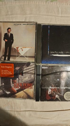 Eric Clapton Collection - Money And Xigarettes / From The Grade / Back Home /  Unplugged.