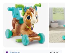 vtech push gallop and ride pony