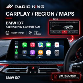 BMW ID7 CarPlay, Region Change & Maps Conversion