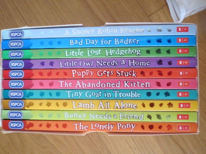 Animal Rescues RSPA books set