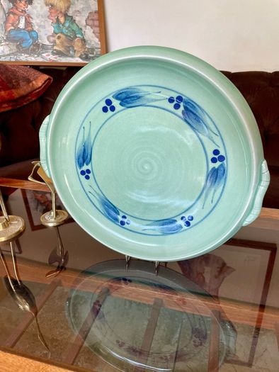 Stunning Discontinued Stoneware Jackson Kilkenny Fruit Serving Plate or Platter