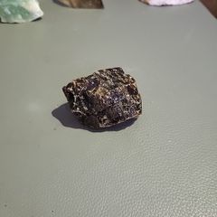 Amber rock specimen