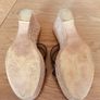 Cork wedges summer sandals with flower Image 6