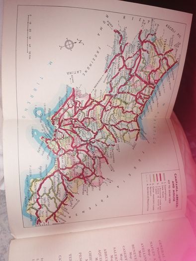 Italy Beautiful Vintage travel guide  with Maps