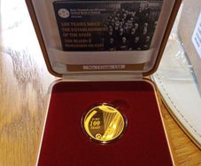 Gold Irish Central Bank 2022 Coin