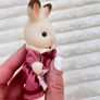 Sylvanian Families Chocolate Mother Figure Vintage 1985 Epoh approx. 9 cm. Dirty Used Please see photos Image 4