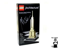 LEGO 21002 Architecture Empire State Building Signed by Designer Adam Reed Tucker Very Rare Brand New Sealed