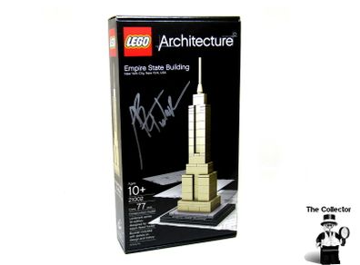 LEGO 21002 Architecture Empire State Building Signed by Designer Adam Reed Tucker Very Rare Brand New Sealed