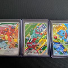 Pokemon First Partner Illustration Collection Gen 1 Starters