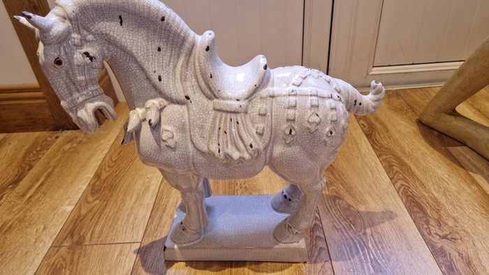 Collection of porcelan horse ornaments